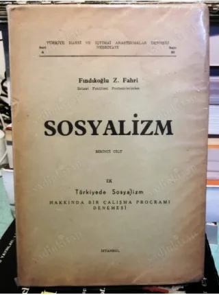 Sosyalizm 1. Birinci Cilt ( Ek: Türkiye