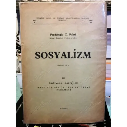 Sosyalizm 1. Birinci Cilt ( Ek: Türkiye