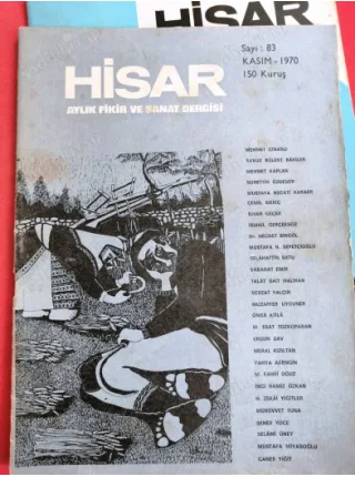 Hisar 83 Milli Rönesans Mehmet Kaplan, Edebiyat ve Sosyoloji Cemil Meriç, İlhan Geçer,