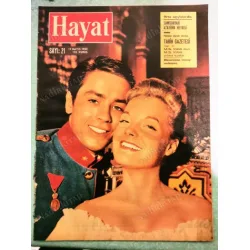 Hayat 21 Kapak Romy Scheider Alain Delon, Poster Samsun Atatürk Heykeli, Can Bartu Fiorentia, Mekke, Ursula Andress, Cardin Defilesi,