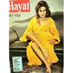 Hayat 2/1962 Kapak Sandro Milo, Batman Musluklarından Parasız Petrol Akan, (Poster Sisley Nehir üzerindeki ada) Kruşcef, Fotoroman Roma Tatili Hayat 2/1962 Kapak Sandro Milo, Batman Musluklarından Parasız Petrol Akan, (Poster Sisley Nehir üzerindeki ada) Kruşcef, Fotoroman Roma Tatili