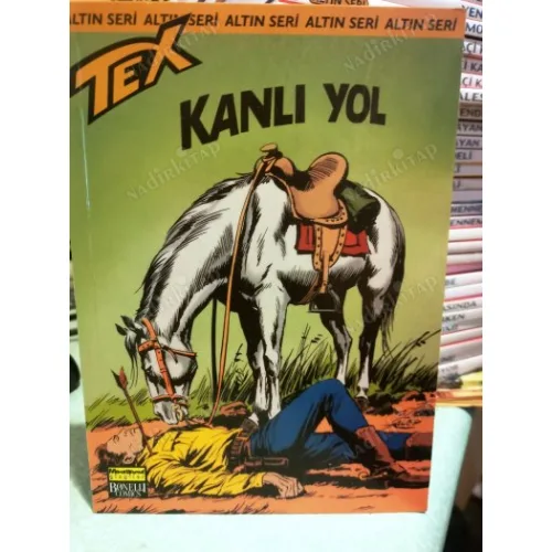 Tex (Teks) Sayı 74 Kanlı Yol (Altın Seri 168 sayılık)