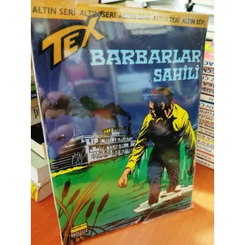 Tex (Teks) Sayı 85 Barbarlar Sahili (Altın Seri Tex Özel Kartlı 168 sayılık)