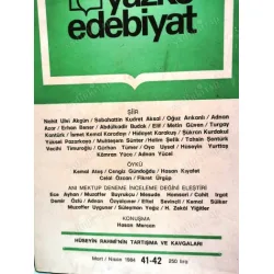 Yazko Edebiyat 41-42 Konuşma Hasan Mercan Hüseyin Rahmi2nin Tartışma ve Kavagaları, Ece Ayhan, Demir Özlü, Kemal Sülker, Yazko Edebiyat 41-42 Konuşma Hasan Mercan Hüseyin Rahmi2nin Tartışma ve Kavagaları, Ece Ayhan, Demir Özlü, Kemal Sülker,