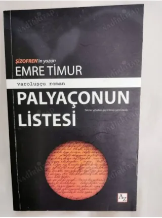 Palyaçonun Listesi (Varoluşçu Roman, Şizofren