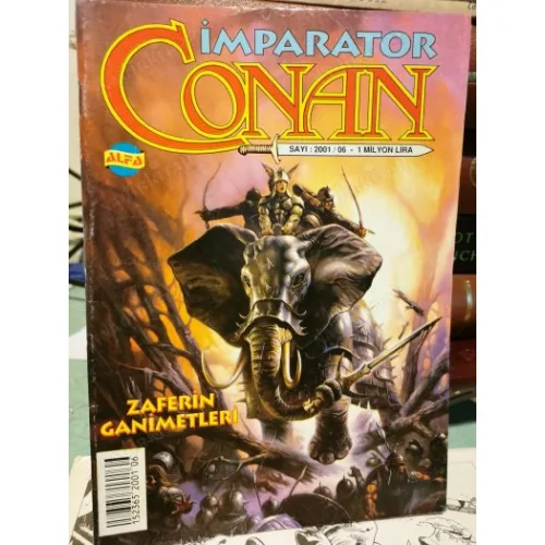 CONAN Alfa İmparator Serisi / Sayı 6 Zaferin Ganimetleri (14 Sayılık Seri)