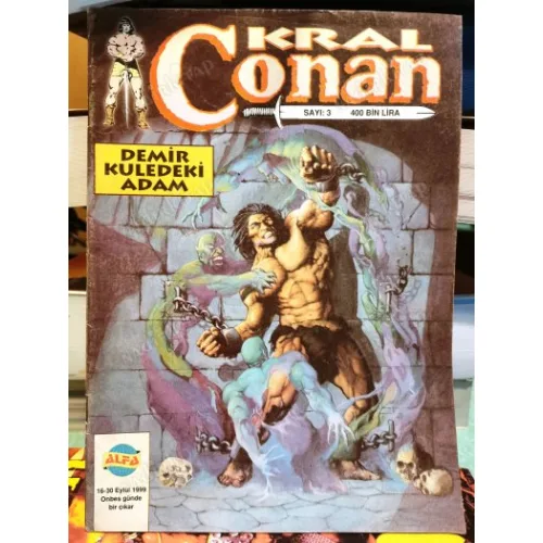 CONAN Kral / Sayı 3 Demir Kuledeki Adam (Alfa 42 Sayılık Seri)