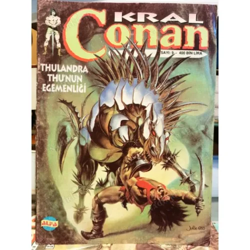 CONAN Kral Conan Sayı 9 Thulandra Thunun Egemenliği (Alfa 42 Sayılık Seri)