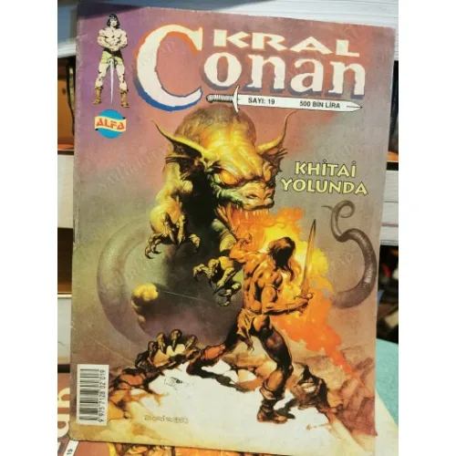 CONAN Kral / Sayı 19 Khitai Yolunda (Alfa 42 Sayılık Seri)