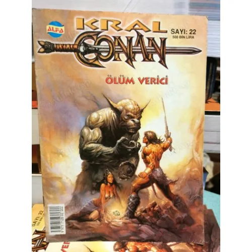 CONAN Kral / Sayı 22 Ölüm Verici (Alfa 42 Sayılık Seri)