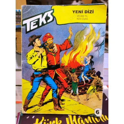 Teks (Tex) Cilt 6 Kumarbaz - İki Rakip (Alfa Yeni Dizi )
