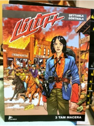 Lilith Cilt 2 | Şeytanla Dörtnala - Ayı Postu - Maymunlar Kralı 3 Tam Macera Kapaklı (Çizgi Düşler 8 ciltlik Seri)