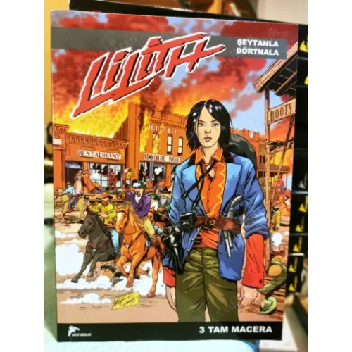 Lilith Cilt 2 | Şeytanla Dörtnala - Ayı Postu - Maymunlar Kralı 3 Tam Macera Kapaklı (Çizgi Düşler 8 ciltlik Seri)