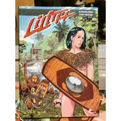 Lilith Cilt 4 | Karanlığın Tam Ortası - Mum Alevi ile Gece kelebeği 2 Tam Macera (Çizgi Düşler 8 ciltlik Seri)