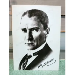 Kartpostal / Atatürk İmzalı