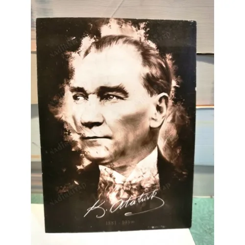 Kartpostal / Atatürk İmzalı
