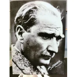 Kartpostal / Atatürk İmzalı