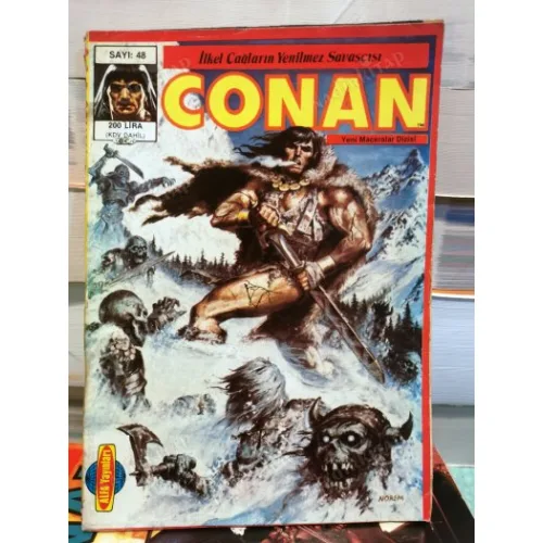 Conan İlkel Çağların Yenilmez Savaşçısı Sayı 48 Ölüm Ordusu, Titan