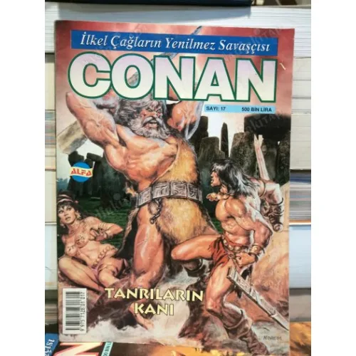 CONAN Alfa Sayı 17 Tanrıların Kanı (34 Sayılık Seri 1999)