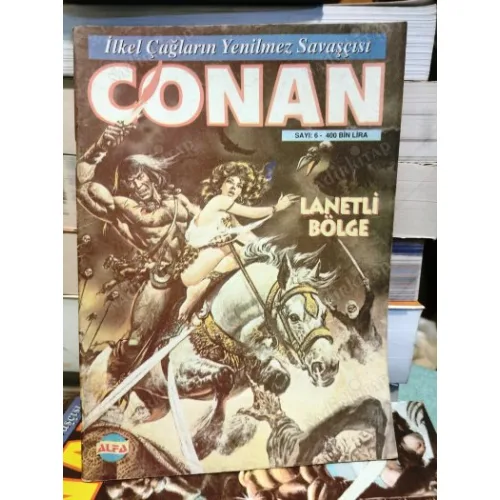CONAN Alfa Sayı 6 Lanetli Bölge (34 Sayılık Seri 1999)