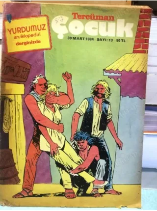 Tercüman Çocuk 13 1984 Zıpır, Spagetti, Tengiz Şahap Ayhan, Save 2000, Komançi, Korkusuz Badi, Aria, cenk Koray, Cüneyt Arkın Necla Nazır