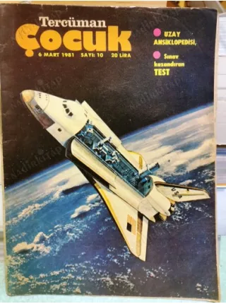 Tercüman Çocuk 10 1981 Zıpır, Asteriks, Tunga, Tengiz Şahap Ayhan, Uzay Ajanı Luk, Kara Korsanın Oğlu, Davy Crockett