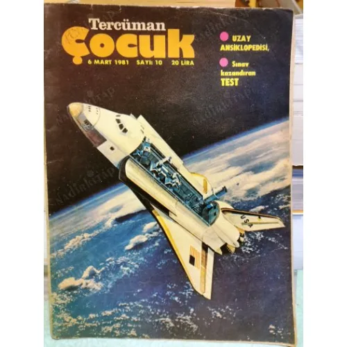 Tercüman Çocuk 10 1981 Zıpır, Asteriks, Tunga, Tengiz Şahap Ayhan, Uzay Ajanı Luk, Kara Korsanın Oğlu, Davy Crockett