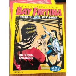 Bay Fırtına/Dedektif Nick Raider Sayı 2 / Bir Suçun Anatomisi (Tam Macera) 15 Sayılık Seri