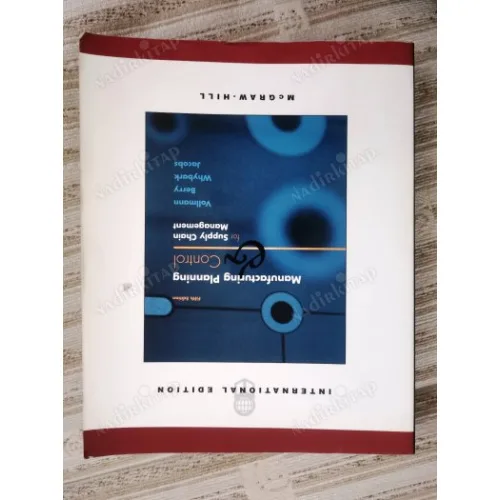Manufacturing Planning and Control for Supply Chain Management (International Edition, 5th Ed) BKZ