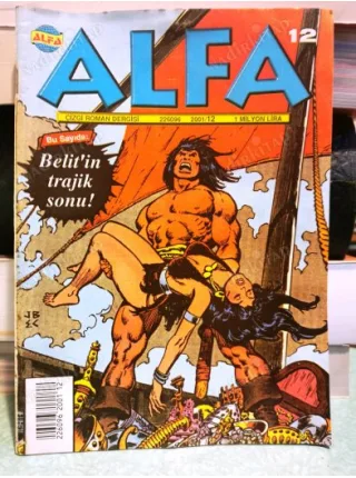 CONAN Alfa Kara Kıyıların Kraliçesi Serisi / Sayı 12 Belit
