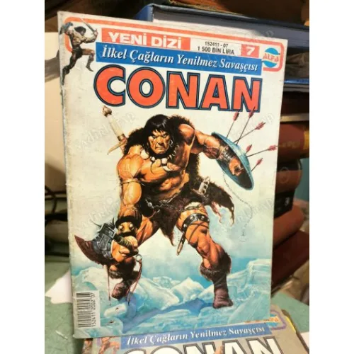 CONAN Alfa Yeni Dizi Serisi 2002 / Sayı 7 Büyücünün Gözleri, Kralların Yolu (7 Sayılık Seri)