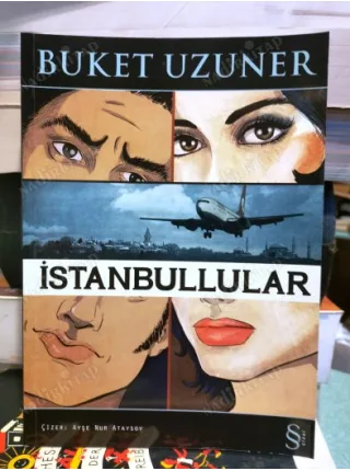 Buket Uzuner - İstanbullular illüstrasyonlu ÇizgiRoman Çizer Ayşe Nur Ataysoy Kuşe Baskı