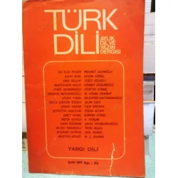 Türk Dili 312 Yargı Dili Sami Selçuk, Cezayir Nedim Gürsel, Eşref, Eski Bir Kalbim Selim İleri, Kent Bungunu Talip Apaydın, Türk Dili 312 Yargı Dili Sami Selçuk, Cezayir Nedim Gürsel, Eşref, Eski Bir Kalbim Selim İleri, Kent Bungunu Talip Apaydın,