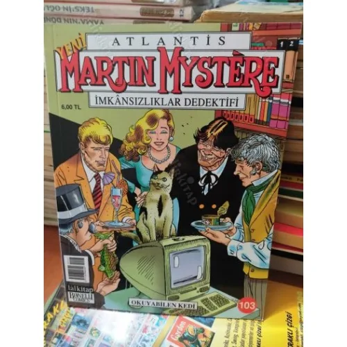 Martin Mystere Atlantis * Sayı 103 * Okuyabilen Kedi (LAL * Yeni Seri)