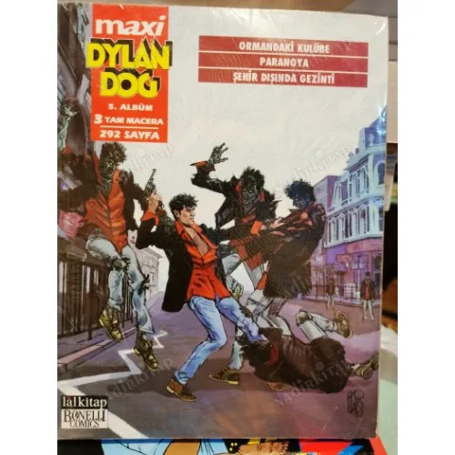 Maxi Dylan Dog 5. Albüm | 3 Tam Macera * Ormandaki Kulübe * Paranoya * Şehir Dışında Gezinti