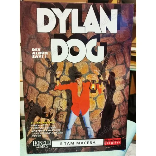 Dylan Dog Dev Albüm Sayı 8 Kara Kedi * Zodyak Çetesi * Başıboş Kalpler * Lanetliler Kuyusu * Öteki 5 Tam Macera