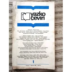 Yazko Çeviri 1 Niçin Yazıyorum Orwell, Rilke ve Nietzsche,Şiir Çevirisi üzerine,Söz Sanatı ve Söze Bağlılık Açısından Çeviri,Dilbilim Açısından Çeviri