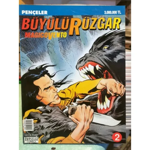 Büyülü Rüzgar | Magico Vento Sayı 2 Pençeler Tam Macera (131 Sayılık Seri)