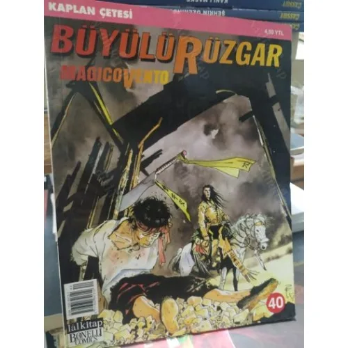 Büyülü Rüzgar | Magico Vento Sayı 40 Kaplan Çetesi Tam Macera (131 Sayılık Seri)