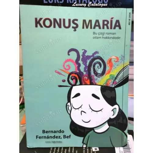 Konuş Maria | Otizm hakkında çizgi roman