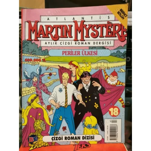 Atlantis Martin Mystere AD Yayıncılık-Doğan Egmont Sayı 18 * Periler Ülkesi (31 Sayılık Seri)