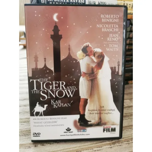DVD Kar ve Kaplan TIGER AND SNOW Roberto Benigni Nicoletta Braschi Jean Reno Yön Roberto Benigni