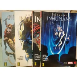 Uncanny Inhumans Cilt 1 Zaman Çarpması Cilt 2 Sessiz Oda Cilt 3 İç Savaş II Cilt 4 - IVX 4 Cilt TAM TAKIM SET Uncanny Inhumans Cilt 1 Zaman Çarpması Cilt 2 Sessiz Oda Cilt 3 İç Savaş II Cilt 4 - IVX 4 Cilt TAM TAKIM SET