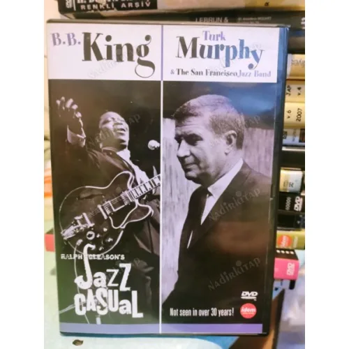 DVD B. B. King - Turk Murphy & the San Francisco Jazz Band Live music performances and interviews Jazz Casual