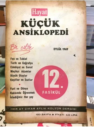 Hayat Küçük Ansiklopedi 12. Fasikül Sovyet Rusya - Türkiye