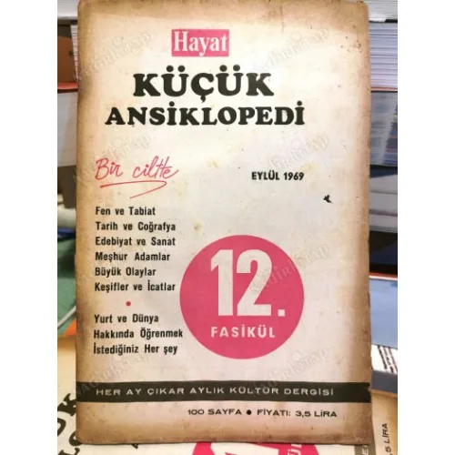 Hayat Küçük Ansiklopedi 12. Fasikül Sovyet Rusya - Türkiye