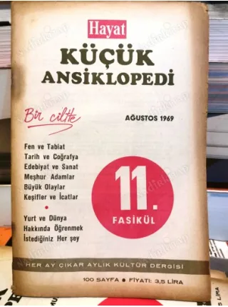 Hayat Küçük Ansiklopedi 11. Fasikül Ren Nehri - Sovyet Rusya