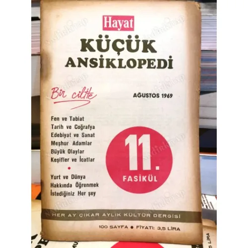 Hayat Küçük Ansiklopedi 11. Fasikül Ren Nehri - Sovyet Rusya