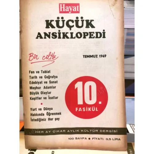 Hayat Küçük Ansiklopedi 10. Fasikül Onat - Ren Nehri