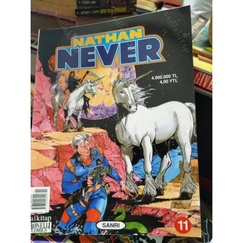 Nathan Never Lal Sayı 11 Sanrı Tam Macera (38 lik Seri)